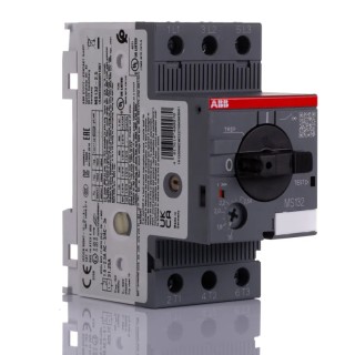 ABB 3 Pole Motor Protection Circuit Breaker MS132 Series 1.6-2.5A Current Rating 600V 70°C Operating Temp MS132