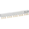 ABB PS1 Series 3 Phase Busbar 690 V AC, 250 V DC, 65 A Current Rating, 17.5 mm Pitch, 15 Poles, 5 1SAM201906R1105 PS1-5-0-65