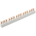 ABB PS1 Series 3 Phase Busbar 690 V AC, 250 V DC, 65 A Current Rating, 17.5 mm Pitch, 15 Poles, 5 1SAM201906R1105 PS1-5-0-65