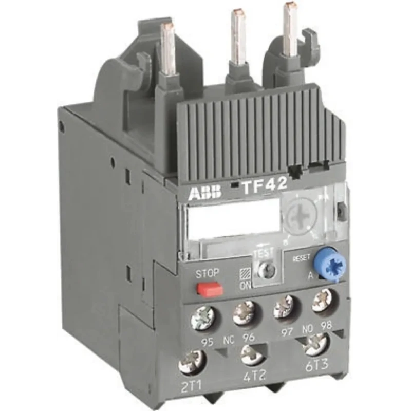 ABB Thermal Overload Relay 0.74-1 A Adjustable Current Range 2 W Power Rating 3 Pole 1 NO/1 NC Contact Configuration TF42