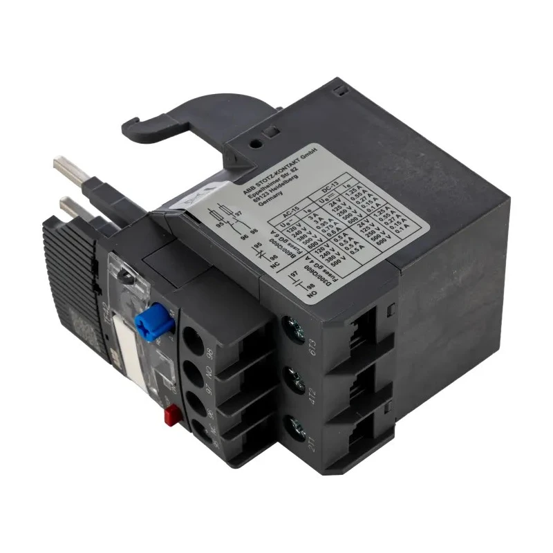 ABB Thermal Overload Relay, 1 NO/1 NC, Adjustable Current Range 3.1 to 4.2 A, 690V AC/DC, 2W Power Rating, Direct Mount TF42
