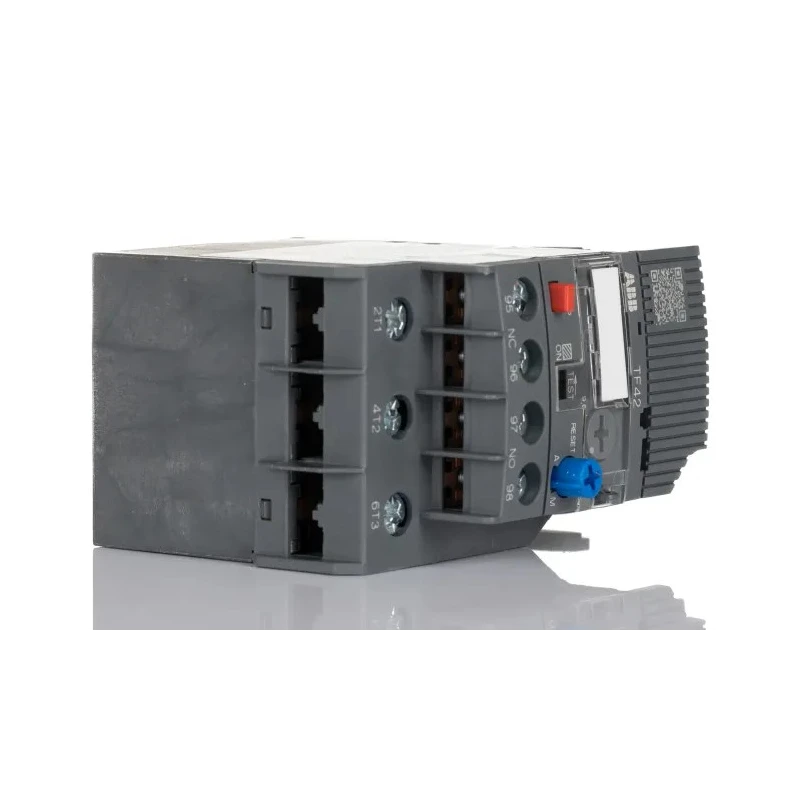 ABB TF42 Thermal Overload Relay 1 NO/1 NC, 10A Relay Contact Current, 7.6–10A Adjustable Current Range, 2W Power Rating TF42