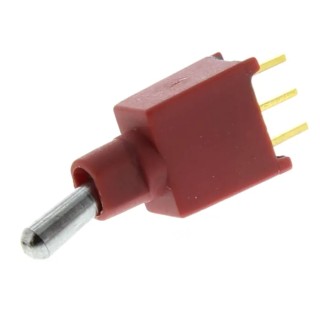 KNITTER-SWITCH Toggle Switch PCB Mount On-On SPDT Through Hole Terminal 30 V dc 20 V ac TST 1D