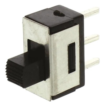 KNITTER-SWITCH Miniature PCB Slide Switch SPDT Latching 4A 125V AC Silver Plated Copper Actuator MFP106D