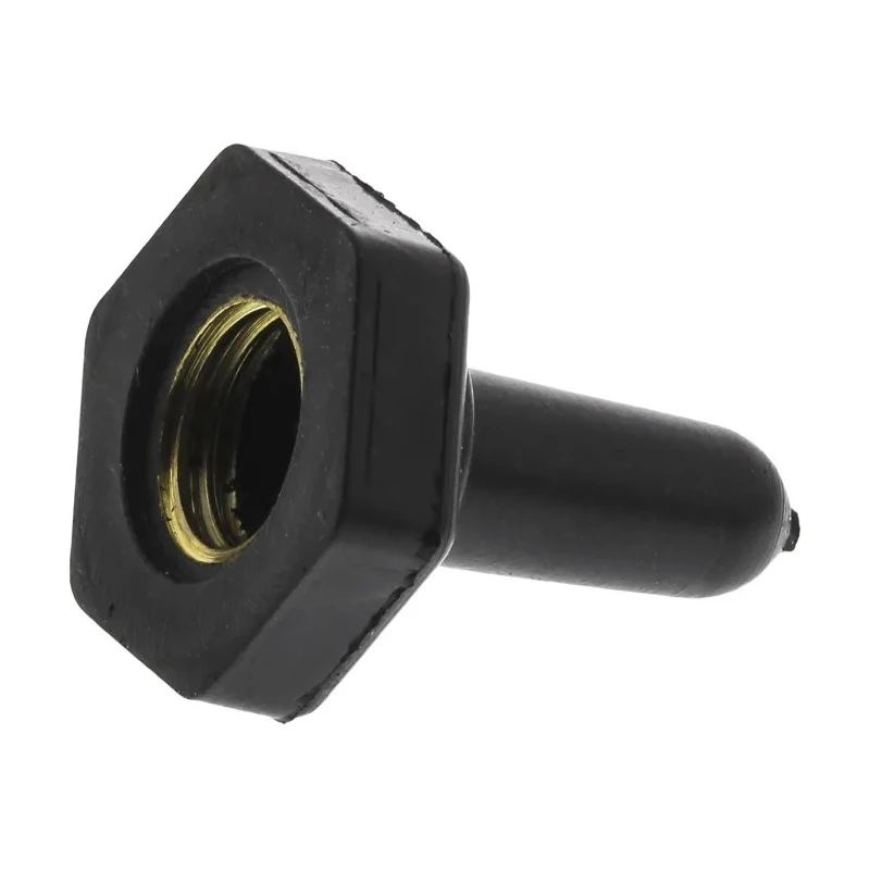 KNITTER-SWITCH Waterproof Toggle Switch Cap for Miniature Toggle Switch Black Plastic ET102
