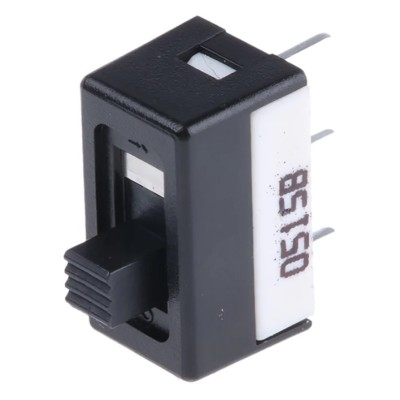 KNITTER-SWITCH PCB Slide Switch SPST Latching 3A 28V DC 250V AC Nylon MSS3112D