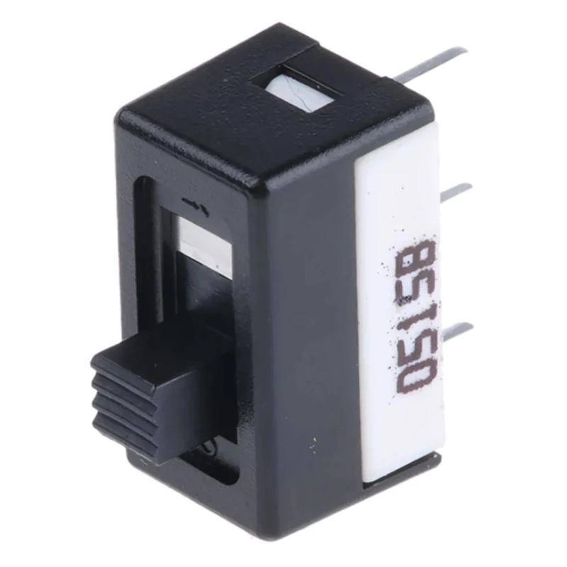 KNITTER-SWITCH PCB Slide Switch SPST Latching 3A 28V DC 250V AC Nylon MSS3112D