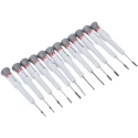 Facom 12 Piece Electric Tool Kit Precision Screwdriver Set with Ergonomic Handles MT.RS2