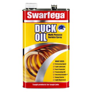 Swarfega 5 L Duck Oil Multi-Purpose Lubricant Silicone-Free Non-Conductive Service Spray SDO5L