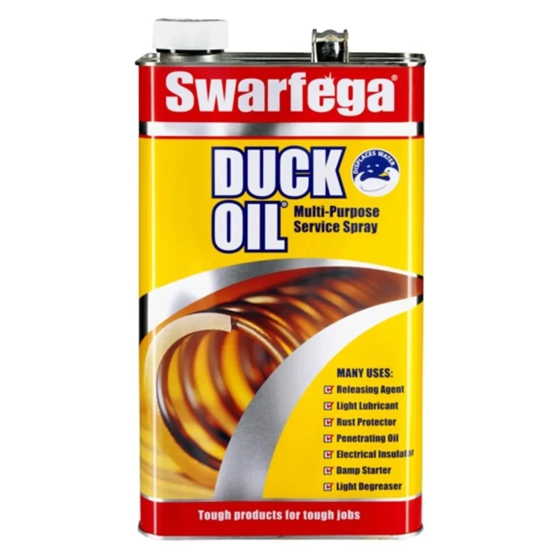 Swarfega 5 L Duck Oil Multi-Purpose Lubricant Silicone-Free Non-Conductive Service Spray SDO5L