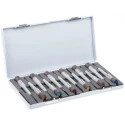 Facom 12 Piece Electric Tool Kit Precision Screwdriver Set with Ergonomic Handles MT.RS2