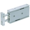 SMC Pneumatic Guided Cylinder 6mm Bore Aluminium Alloy Body Double Rod 20mm Stroke CXSM6-20