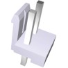 TE Connectivity Economy Power Series Straight Through Hole PCB Header 2 Contact 3.96 mm Pitch Shrouded 1-1123723-2