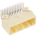 TE Connectivity TH 025 Series Automotive Connector Female Natural Through Hole 28 Way Solder Termination 1565373-4