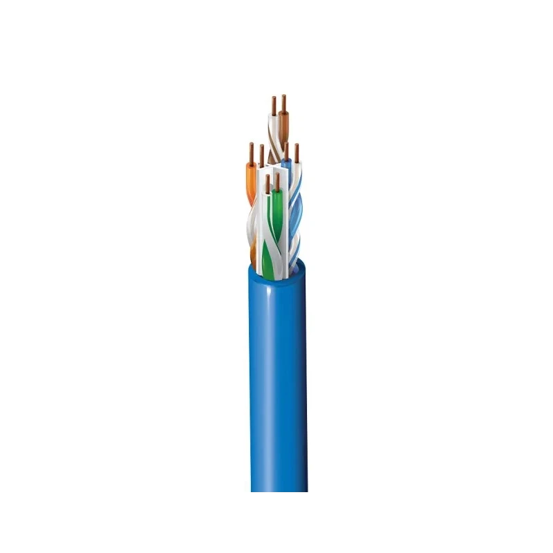 Belden 7965ENH Cat6 Ethernet Cable Unshielded Unscreened 100m Blue Low Smoke Zero Halogen Cat6