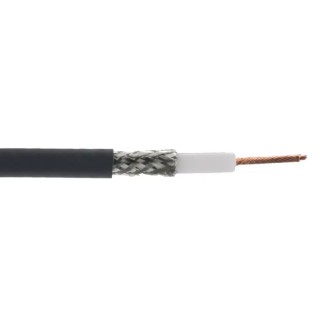 Belden H155A00 Series Coaxial Cable 50 m, H155 Coaxial 50 Ω, 2 kV, 16AWG, 5.4 mm Diameter, Grey, Unterminated H155A00.00B50