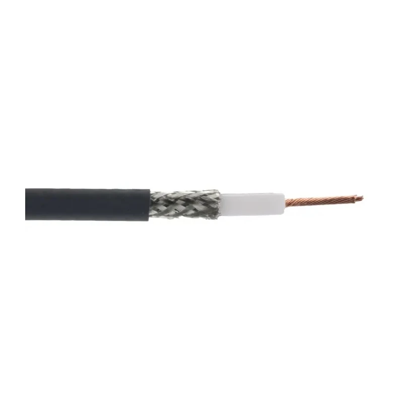 Belden H155A00 Series Coaxial Cable 50 m, H155 Coaxial 50 Ω, 2 kV, 16AWG, 5.4 mm Diameter, Grey, Unterminated H155A00.00B50