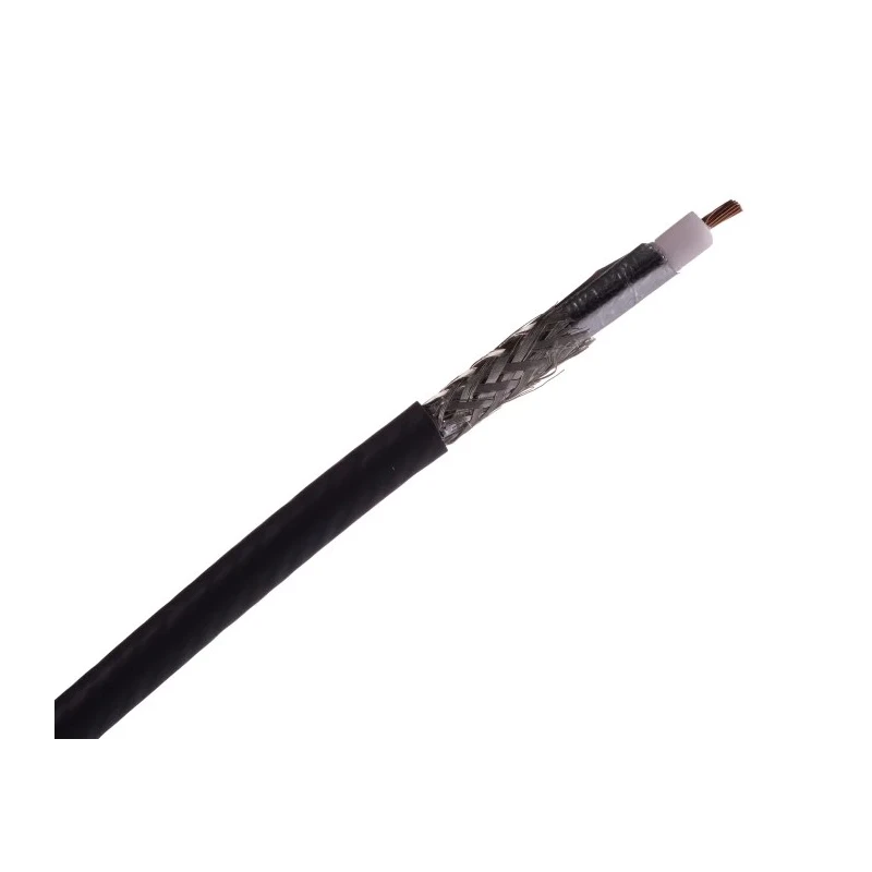 Belden H155A00 Series Coaxial Cable 50 m, H155 Coaxial 50 Ω, 2 kV, 16AWG, 5.4 mm Diameter, Grey, Unterminated H155A00.00B50