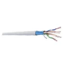 Belden Cat7 Shielded Screened Ethernet Cable, 500 m, Grey Low Smoke Zero Halogen BE43887+00500