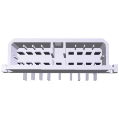 TE Connectivity Multi-Interlock Female Connector Housing 5 mm Pitch 9 Way 2 Row Right Angle 171894-1