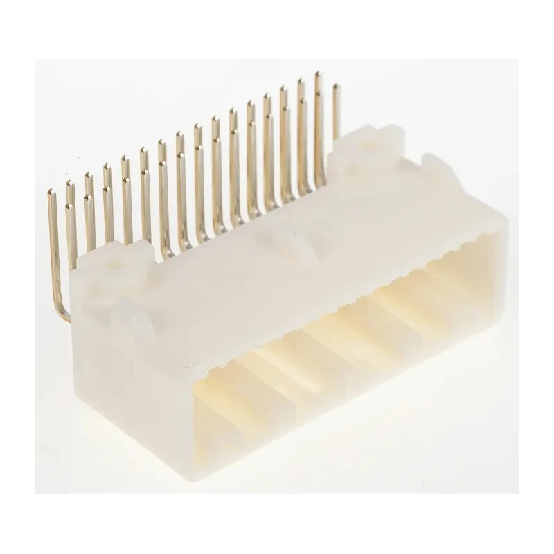 TE Connectivity TH 025 Series Automotive Connector Female Natural Through Hole 32 Way Solder Termination 1318745-2