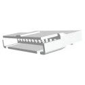 TE Connectivity EI Male Connector Housing 12 Contacts 1 Row Straight 2.5 mm Pitch Nylon 1-172211-2