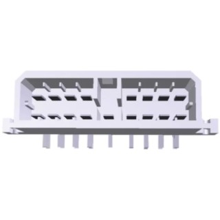 TE Connectivity Multi-Interlock Female Connector Housing, 9 Way, 2 Row, 5 mm Pitch, Through Hole Mount, Right Angle 171894-1