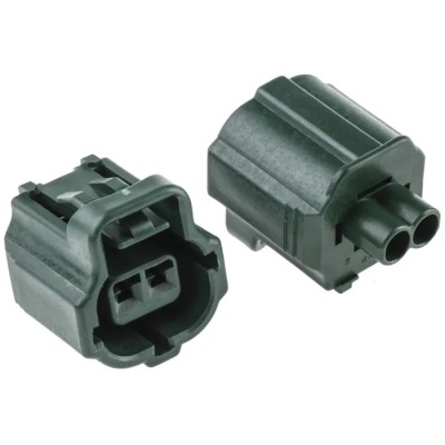 TE Connectivity Econoseal J Mark II Automotive Connector Male Green Cable 2 Way Crimp Termination 2822362-4