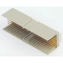 TE Connectivity Z-PACK HM 2 mm Pitch Hard Metric Type A Backplane Connector, Right Angle Male, 22 Column, 5 Row 5106015-1