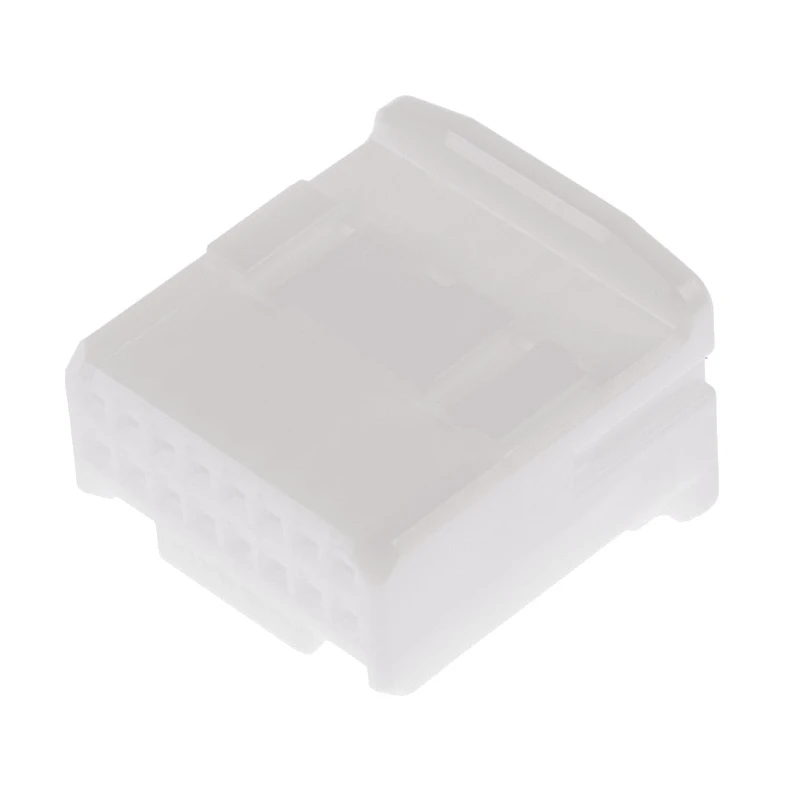 TE Connectivity MULTILOCK 025 Female Connector Housing 16 Way 2 Row Straight 2.2 mm Pitch 1318386-1