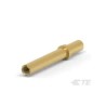 TE Connectivity ELCON Drawer Series Female Crimp Terminal, 5A Current, 24-20 AWG Wire Size, Gold Plating 1648325-1