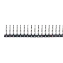 Molex 105300 Series Female Crimp Terminal, 8A Current, Copper Contact, Tin Plating, 22-20 AWG 105300-2100