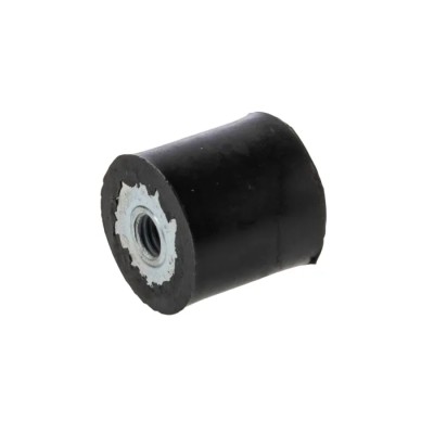 RS PRO Cylindrical M6 Anti-Vibration Mount Female Buffer Foot 25.3 kg Compression 20 mm OD 20 mm H 162-3237