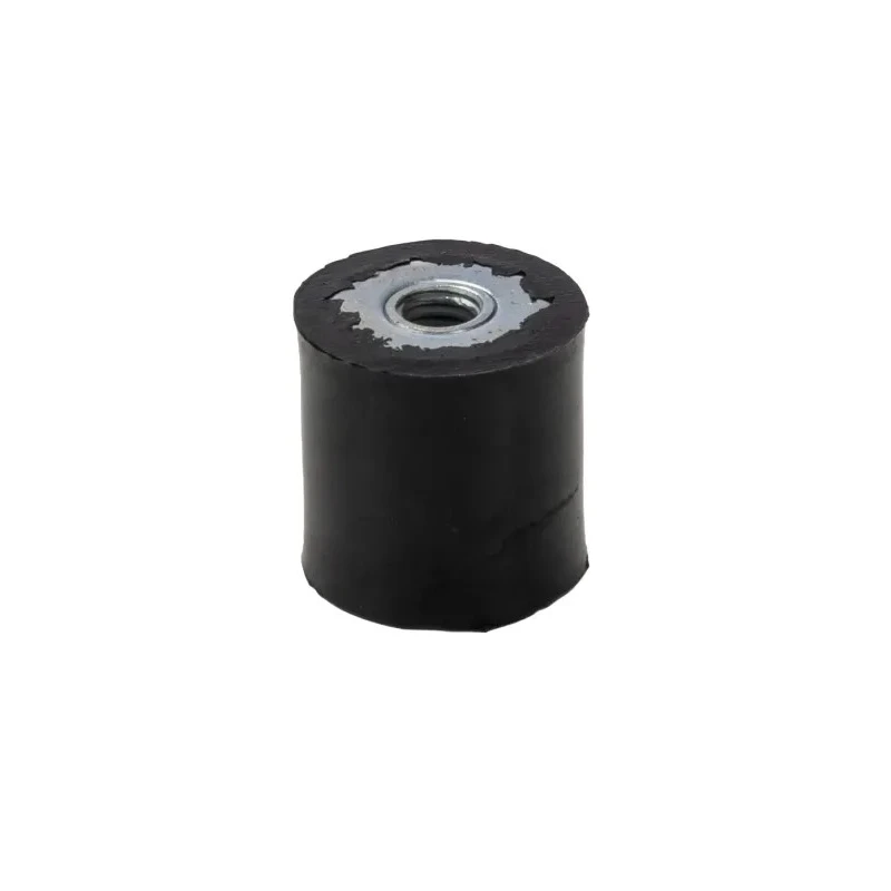 RS PRO Cylindrical M6 Anti-Vibration Mount Female Buffer Foot 25.3 kg Compression 20 mm OD 20 mm H 162-3237