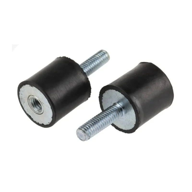 RS PRO M6 Anti-Vibration Mount Male to Female Bobbin with 24.2 kg Compression, 20 mm Diameter, 20 mm Height 162-3233