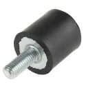 RS PRO M8 Anti-Vibration Mount Male to Female Bobbin 59.2 kg Compression 25 mm OD 25 mm Height 162-3239