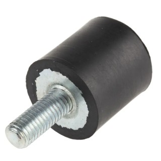 RS PRO M8 Anti-Vibration Mount Male to Female Bobbin 59.2 kg Compression 25 mm OD 25 mm Height 162-3239