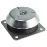 RS PRO Marine Pedestal Mount Round M20 Anti-Vibration Mount Natural Rubber 180mm OD, 86mm H, 900kg Compression 162-3230