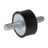 RS PRO M10 Anti-Vibration Mount Male to Male Bobbin Natural Rubber 40 mm OD 20 mm H 162-3243
