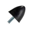 RS PRO M10 Anti Vibration Mount Bump Stop Rubber 50 mm OD, 50 mm Height, 184 kg Compression Load 162-3247