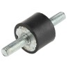 RS PRO M6 Anti-Vibration Mount Male to Male Bobbin with 24.6 kg Compression Load, 20 mm Outside Diameter, 15 mm 162-3245