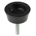RS PRO M8 Anti-Vibration Mount with 40 kg Compression Load, 49 mm Outside Diameter, 20 mm Height 162-3252