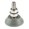 RS PRO Round M10 Anti-Vibration Mount with 200 kg Compression, 46 mm Outside Diameter, 53 mm Height 162-3254