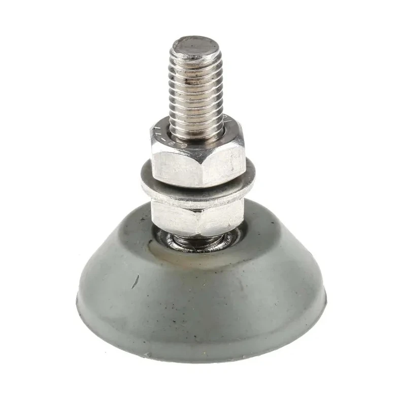 RS PRO Round M10 Anti-Vibration Mount with 200 kg Compression, 46 mm Outside Diameter, 53 mm Height 162-3254