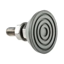 RS PRO Round M10 Anti-Vibration Mount with 200 kg Compression, 46 mm Outside Diameter, 53 mm Height 162-3254