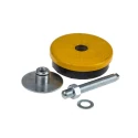 RS PRO M20 50 mm Diameter Adjustable Foot Mild Steel 3000 kg Static Load Capacity 162-3255