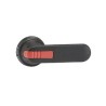 ABB Black Rotary Handle 125 mm, AC Series 1SCA022463R7810