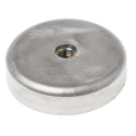 RS PRO Round M10 Anti-Vibration Mount with 400 kg Compression Load, 80 mm Outside Diameter, 25 mm Height 162-3260