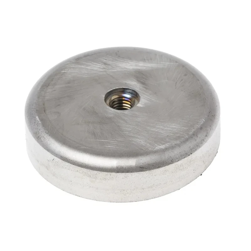 RS PRO Round M10 Anti-Vibration Mount with 400 kg Compression Load, 80 mm Outside Diameter, 25 mm Height 162-3260