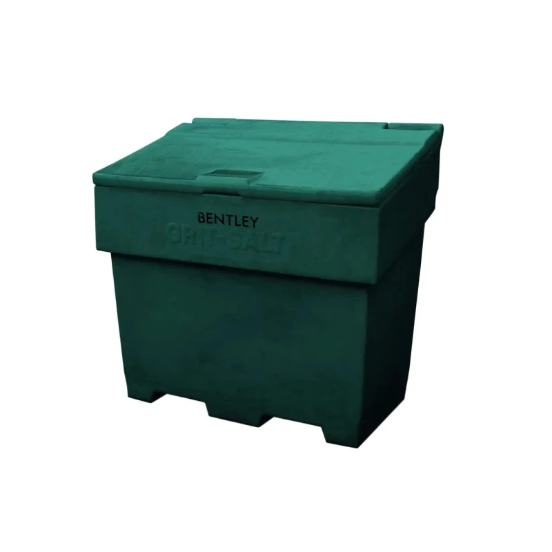 RS PRO 350L Green Flip Polyethylene Grit Bin 162-2915